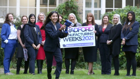 Picture : Lorne Campbell / Guzelian
Bradford Manufacturing Weeks' Women in Manufacturing Q&amp;A session at Bradford Girls' Grammar School.
PICTURE TAKEN ON  THURSDAY 14 OCTOBER 2021.